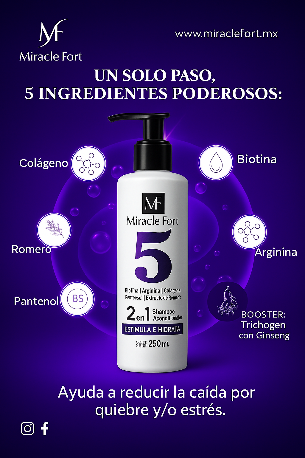MF5 - 2 en 1 Shampoo y Acondicionador